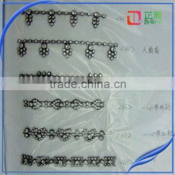 Material Fabric Trim Pp14 Cup Chain Hot Fix Rhinestone ab Rhinestone Heat Transfers photo-5