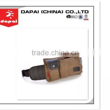 2015 custom canvas running waist bag Outdoor sports belt