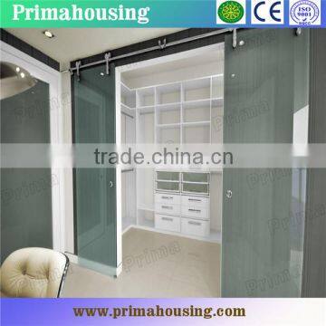 Southe east Asia low price sliding door bedroom wardrobe(wood grain, melamine)