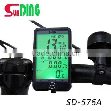 Multifunctional bicycle computer touch screen auto backlight cycle accessories