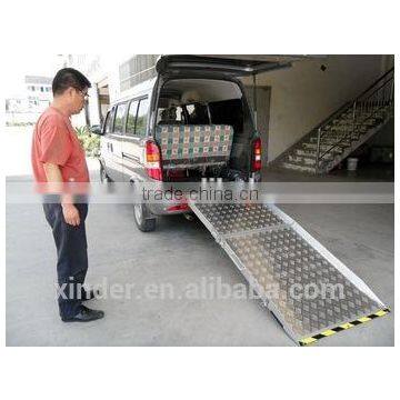BMWR-2 Aluminum Manual Folding Ramps for van and minibus