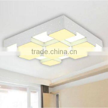 High Quality Wooden Ceiling Lighting,wooden Lighting Fixturer,square Lamp,stepless Dimming Light photo-3