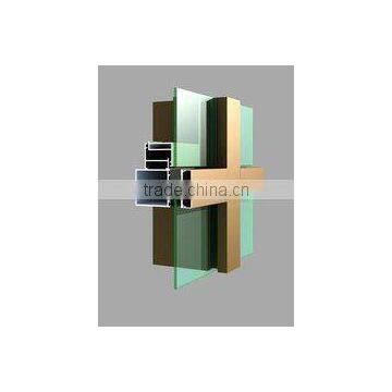 Aluminum wall profile
