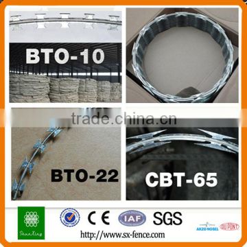 Hebei Factory Direct BTO CBT Type Concertina Wire For Sale