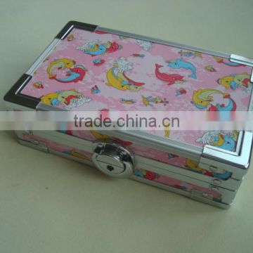 Aluminum stationery pencil box XB-QP002