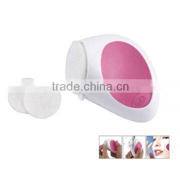 Facial cleaner with cleaning pads/face massager/Facial cleaner