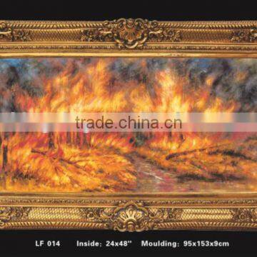 Hot Sale Hand Carved Resin Oil Painting Frame