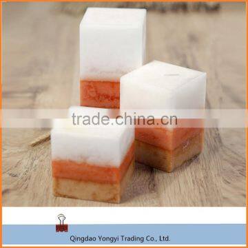 home decoration, scented square pillar candle