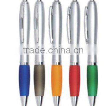 PS1002 Elegant plastic pen of ball pen ballpoint pen can make your logo for promotion gift MOQ is 1000pcs