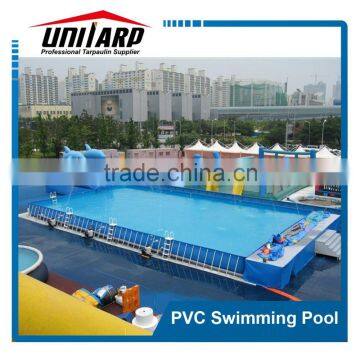 Inflatable adult swimming pool cover