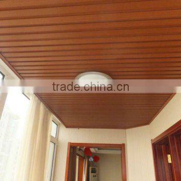 wooden grain wpc ceiling designs