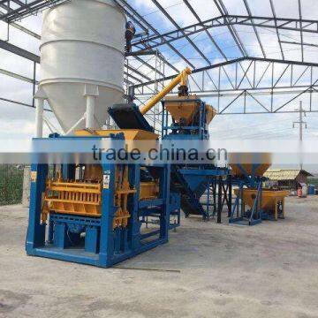 YIXIN hollow block making machine/brick machine/block machine with high production and low energy saving