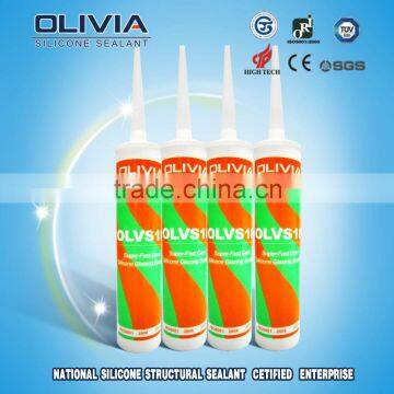 Fast curing acetic Silicone Sealant/RTV construction sealant OLVS18