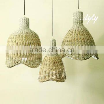 Handicraft christmas lamp shade with electrical fitting