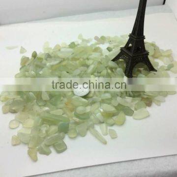 wholesale Nature crystal green jade gravel