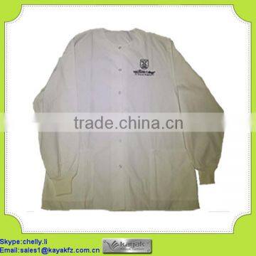 white lab coat for hospital uniform