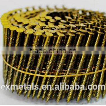 Made in china common coil nails/screw coil nails for pneumatic gun