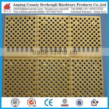 China manufacturer PVC coated perforated metal mesh