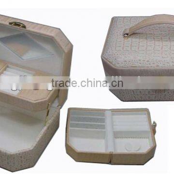 Luxury Jewelry Case With Mirror