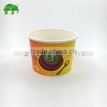 soup paper cup,paper soup bowl,Hot food cup with vented paper lid, soup to go paper container, hot food container