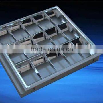 grille lamp, grille light, grille lamp fixtures, fluorescent light fixtures 3x18w recessed type cn