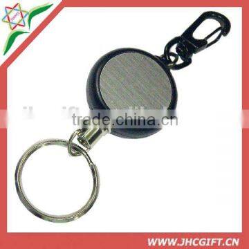 aluminum sticker retractable key chain