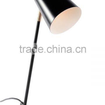 Manufacturer's new design modern table lamp for hotel black+gold color