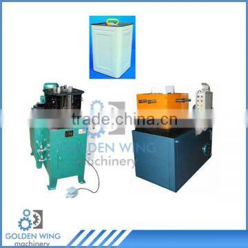 Hydraulic Square Forming Angle Beading and Knurling Machine for Square Tin Can Production Line