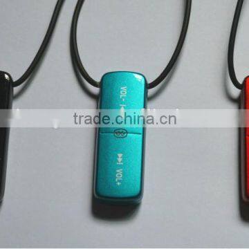 New car Bluetooth Necklace type waterproof Bluetooth headset Head mounted sports Bluetooth headphone