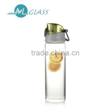 550ml borosilicate glass water bottles/kettles/pots N6434