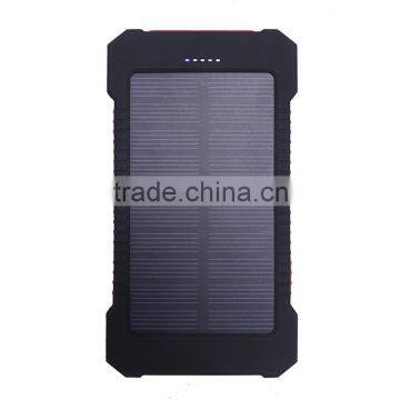 High Capacity Mini Solar Energy Power Bank Battery Charger 10000mah photo-2