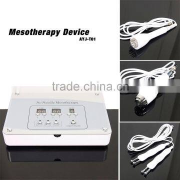 AYJ-T01(CE)No Needle Mesotherapy Machine/electroporation&RF&cooling&bio Skin Lift