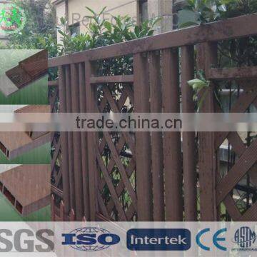 decorative wood plastic cheap garden fencing post