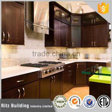 Classic kitchen cupboards with countertops (granite/ qurtz/marble)