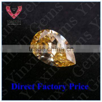 Lab-created Pear Gemstone for jewelry with Factory Price Top Quality