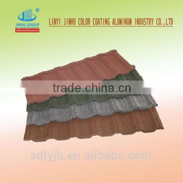 colorful stone coated steel roofing sheet (size : 1340*420*0.4mm)