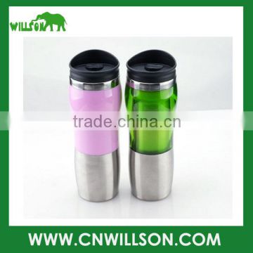 2016 new-design stainless steel 400ML coffee mug