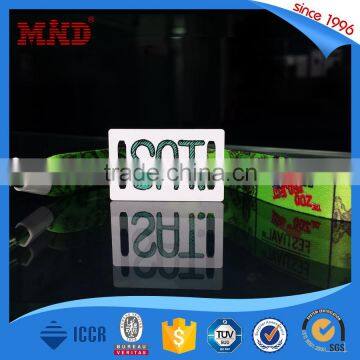 MDWW70 Event Festival Fabric Bracelets Rfid Woven Wristbands