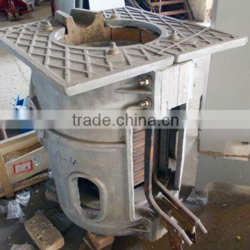 KGPS-750KG cast iron melting induction furnace