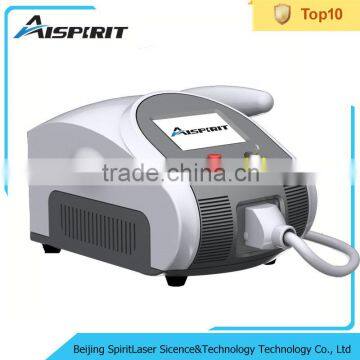 Spiritlaser portable beauty salon equipment tattoo removal 1064 nm 532nm nd yag laser