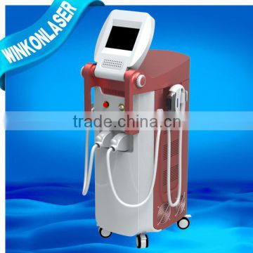 Shr Laser Hair Removal Machine / Q Brown Age Spots Removal Switch Nd Yag Laser / Nd:yag Laser Tattoo Removal Laser Machine