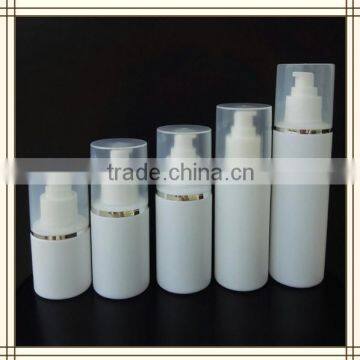 Popular cylinder pet plastic bottles for cosmetic lotion