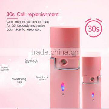 Korea make up cosmetics hot & cold facial steamer with ozone nano ion facial steamer