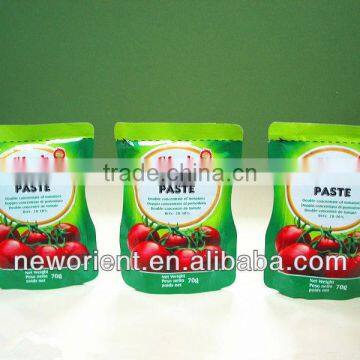 oem brand super sweet cheap tomato paste/sauce/ketchup halal food flavouring manfacturer