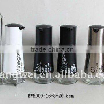 Glass Transparent Jar Used for Food