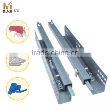 Other Furniture Hardware Type 2 Fold Undermount Self Soft Close Drawer Slides