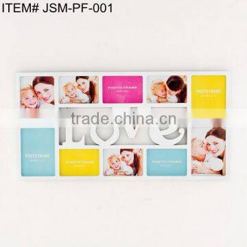 LOVE with 10 photos plastic photo frame