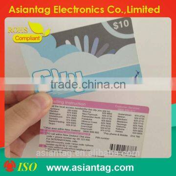 Blank/printable low cost rfid EM key card in China