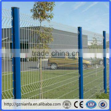 HDG or Galvanized and PVC powder coated in wire mesh fence(Guangzhou Factory)