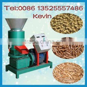 Chinese Small Flat Die Wood Pelletizer for Home Made for Heating